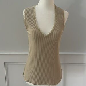 Vintage Morgan De Toi ribbed sleeveless top